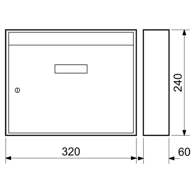 Poštovní schránka BK.24.H
