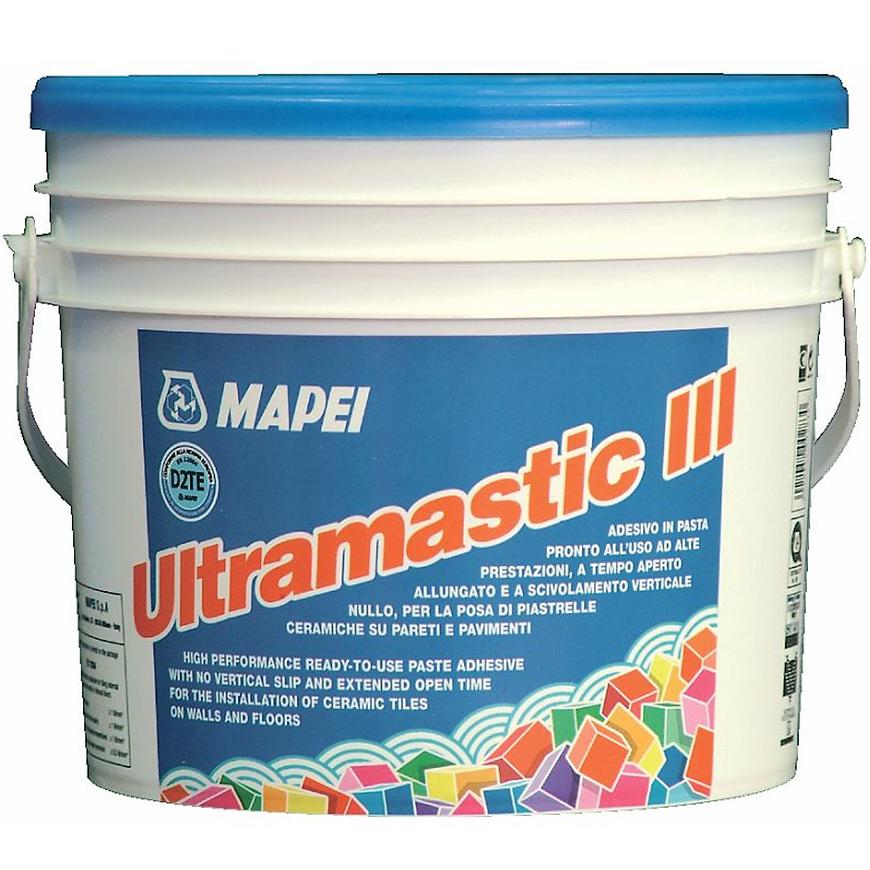 Disperzní lepidlo na obklady a dlažbu Mapei Ultramastic III D2TE 5 kg