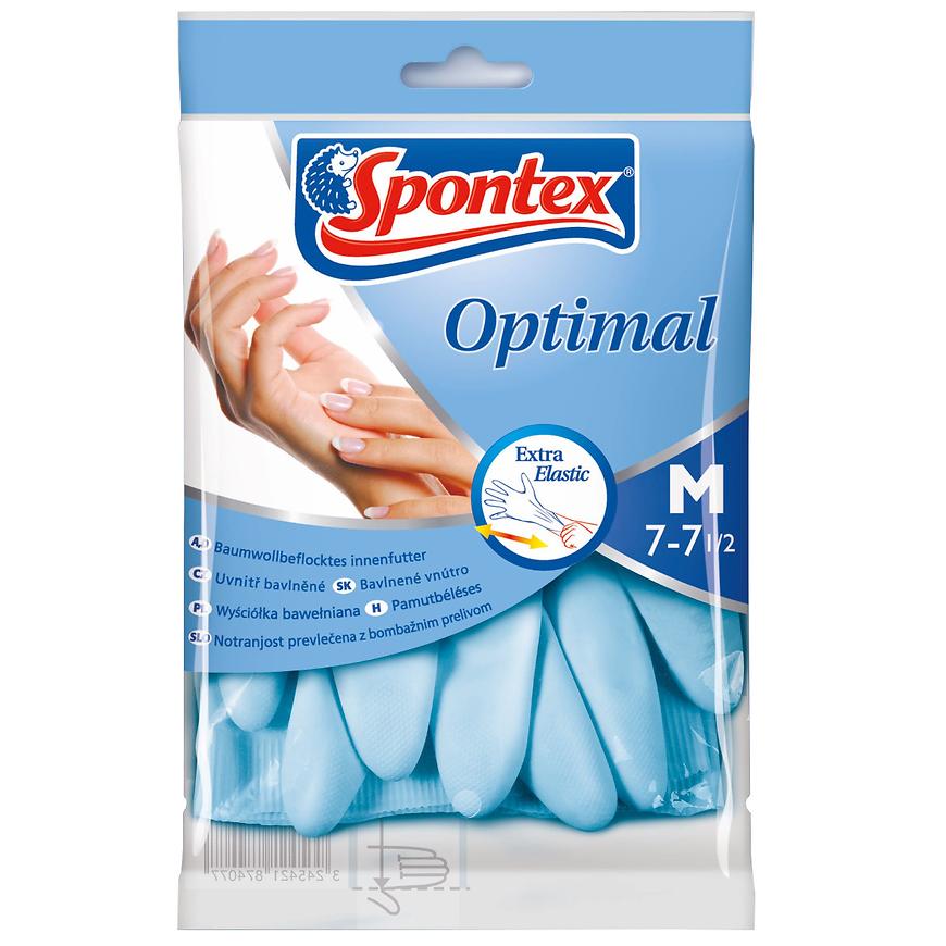 Optimal rukavice latex S Spontex