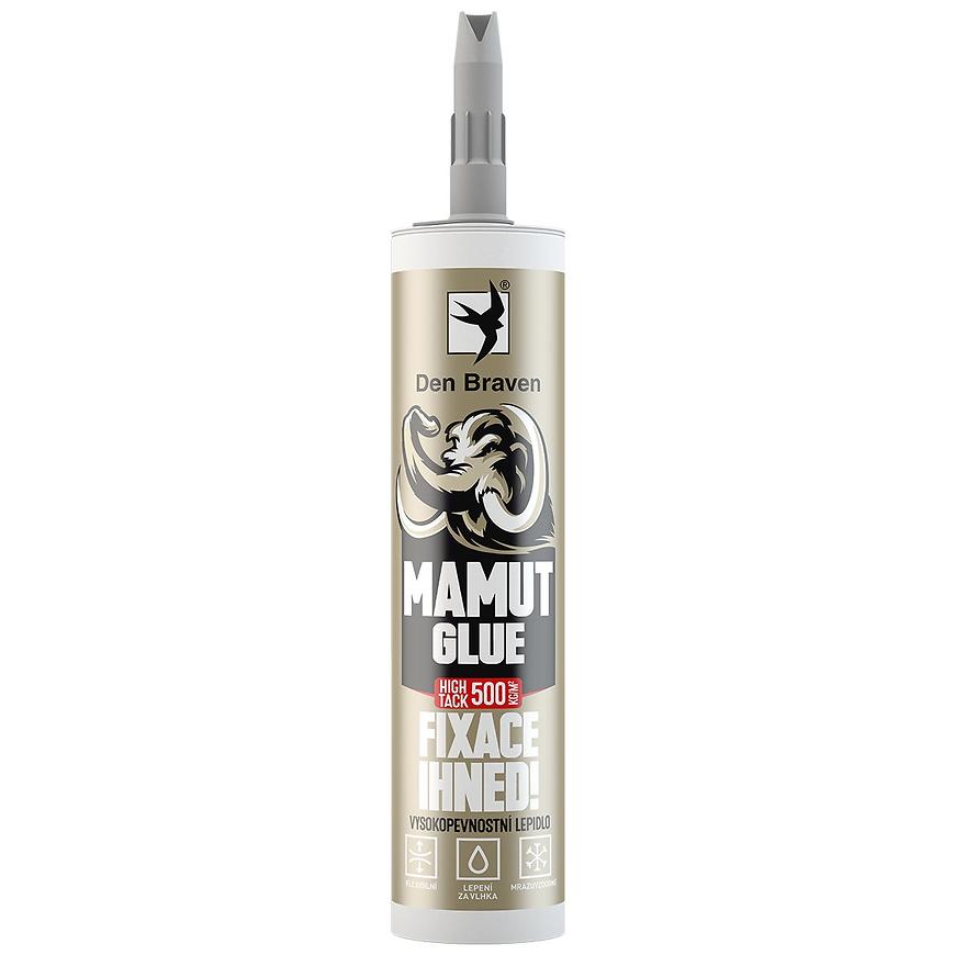 Lepidlo Den Braven Mamut Glue High Tack 290 ml šedý