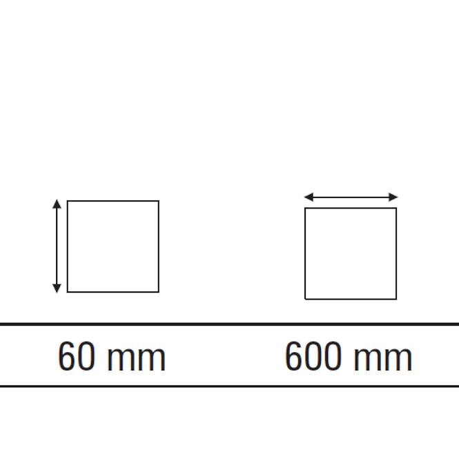 Špachtle nerez fasádní 600 mm