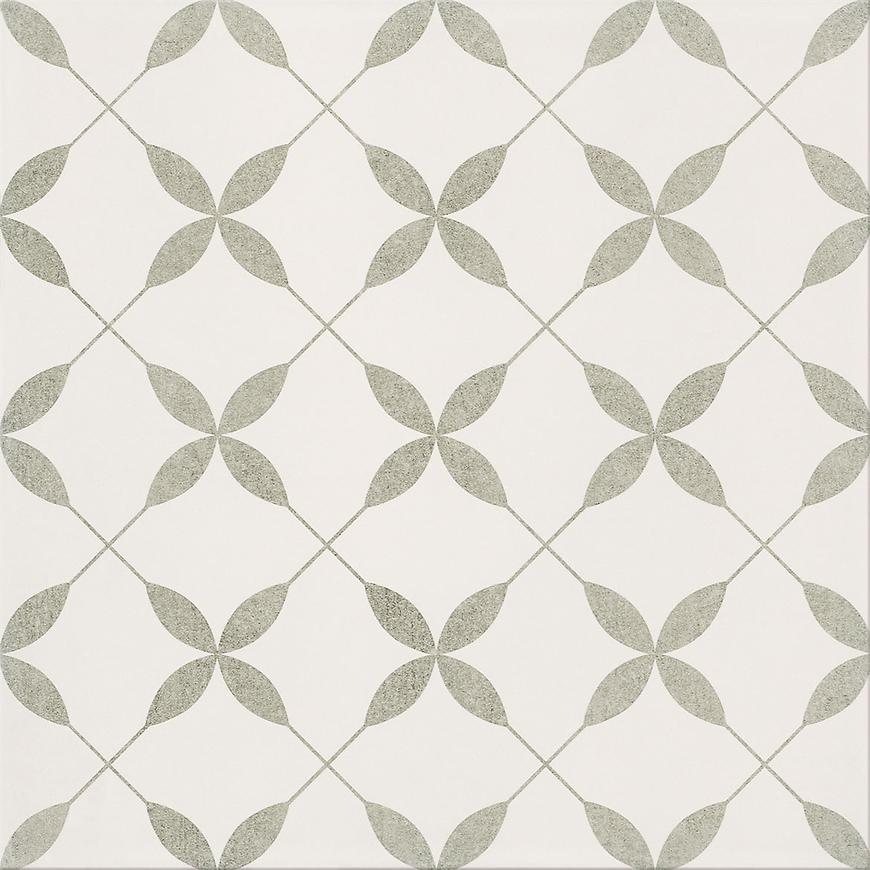 Dlažba Clover gray pattern 29,8/29,8