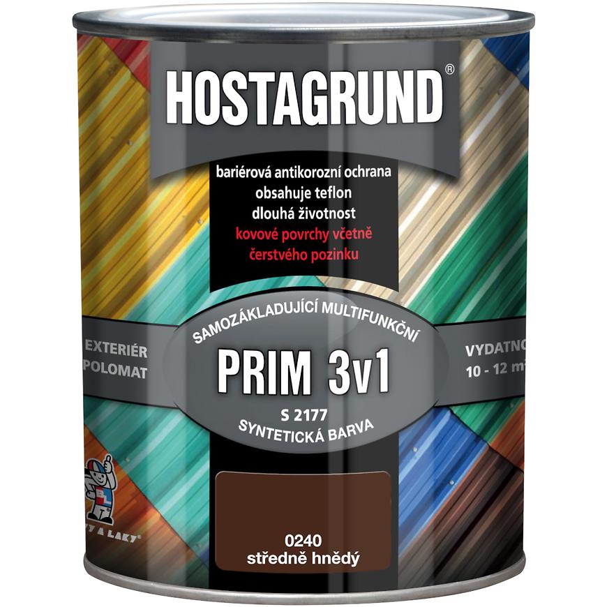 Hostagrund prim3v1 0240 hnědá střední 0.6l