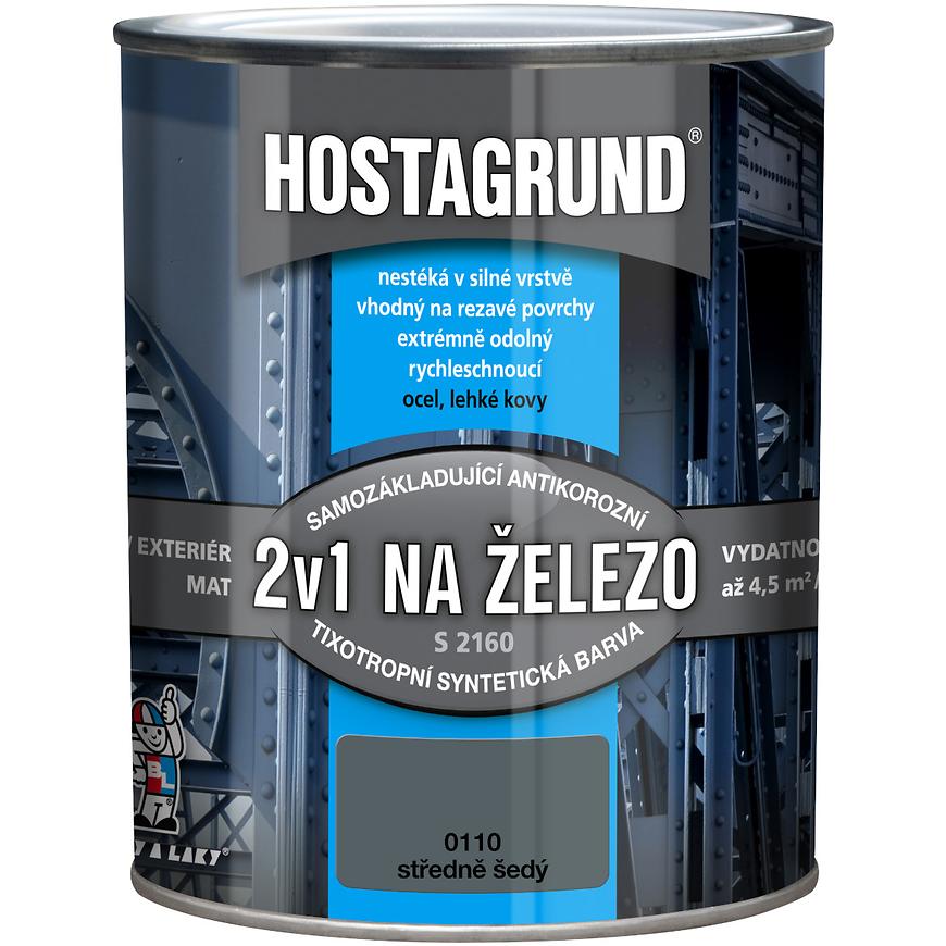 Hostagrund S2160 0110 šedý střední 0.6l