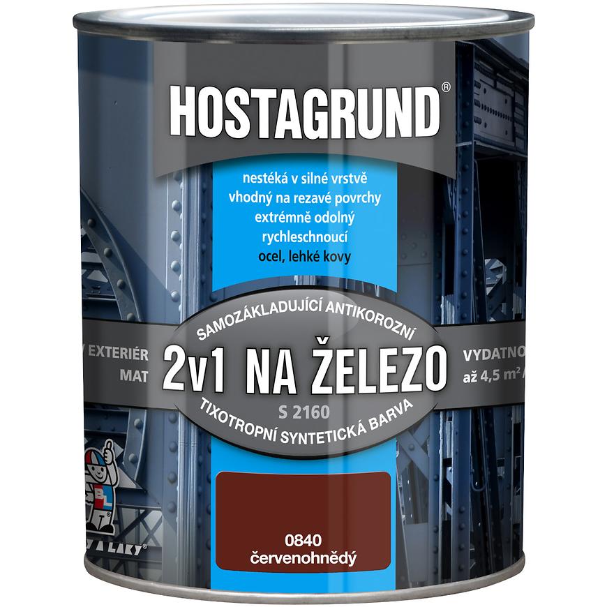 Hostagrund S2160 0840 červenohnědý 0.6l