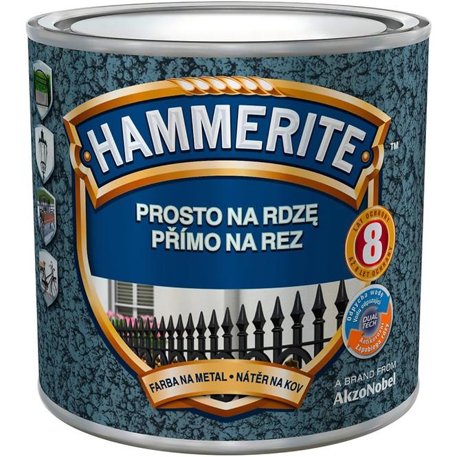 Hammerite kladívková šedá 0,25L