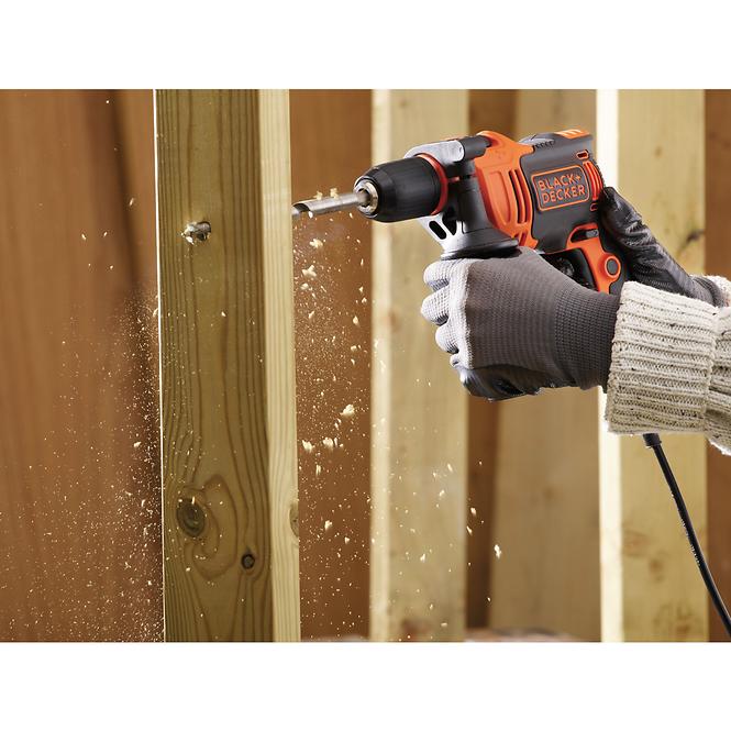 Příklepová Vrtačka Black&Decker BEH710K 710W