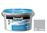 Spárovací hmota Ceresit CE 40 Aquastatic 2 kg platinium