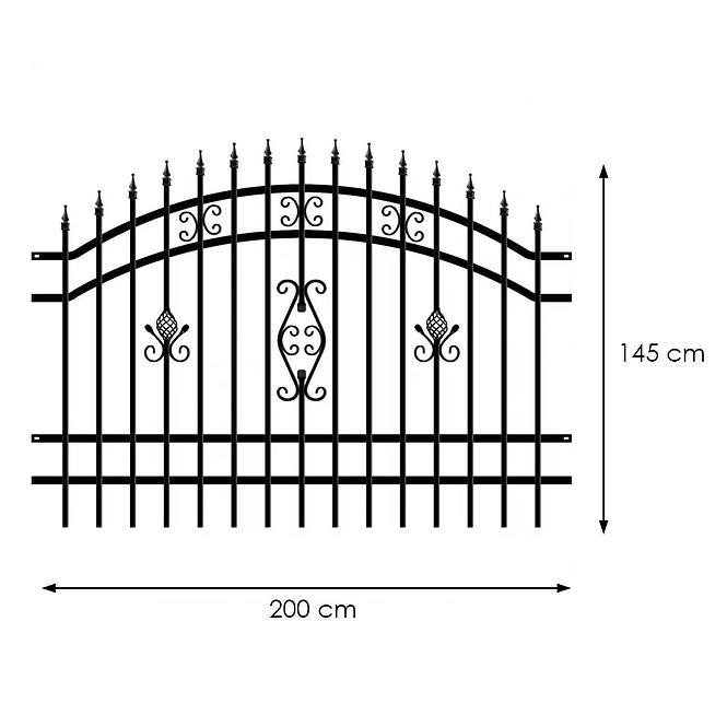 Plotové pole ALICJA 2m/1,45m