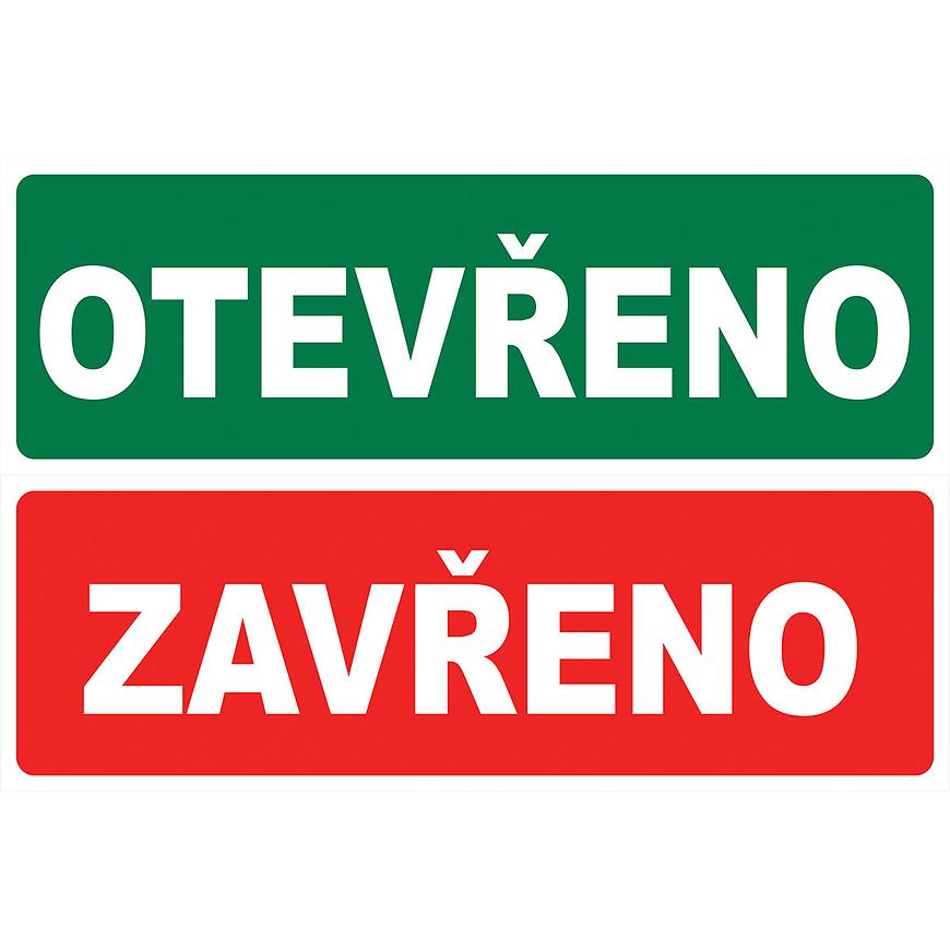 Plast 2 mm otevřeno - zavřeno