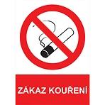 Zákaz kouření A4, plast