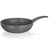 Pánev wok 28x8cm GRANITE 40051228