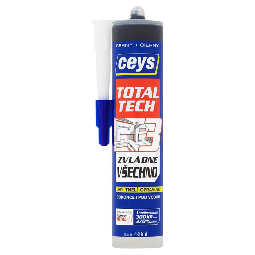 Lepidlo univerzální Ceys Total Tech černý 290ml