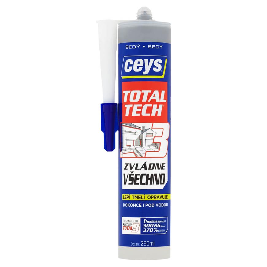 Lepidlo univerzální Ceys Total Tech šedý 290ml