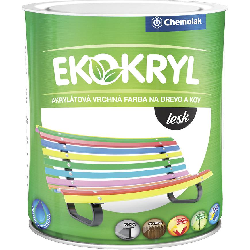 Ekokryl Lesk 0100 0,6l Biely