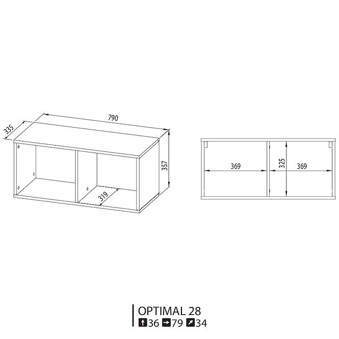 Police Optimal 79cm Dub Sonoma