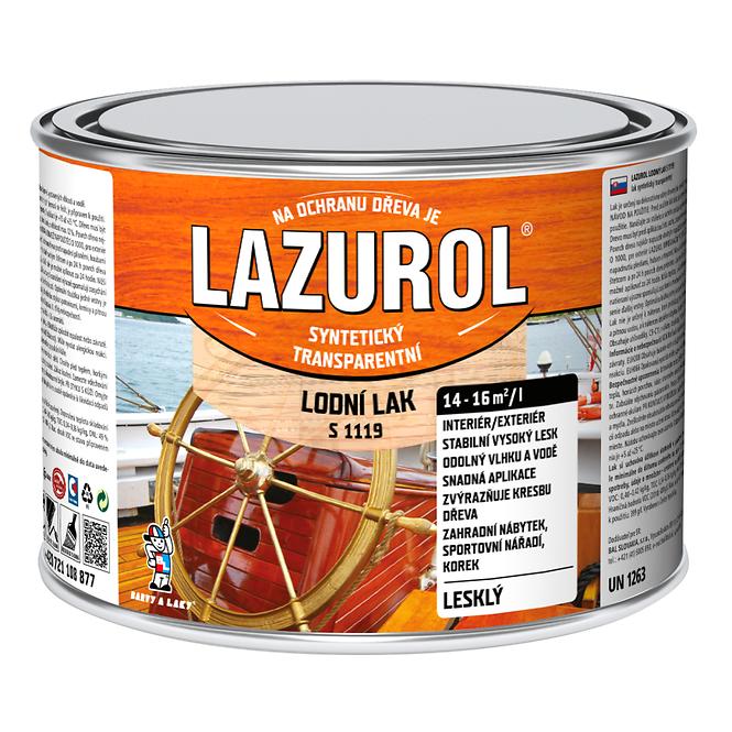 Lazurol lodní  lak 0,375l