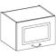 Kuchyňská skříňka Stilo, bílá/dub artisan, 50GU-36 1F,2