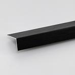 Rohový Profil ALU Kartáčovaný Černý 10x10x2000