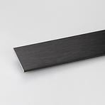 Profil plohý hliník černý 30x2x1000