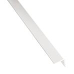 Rohový Profil Samolepící  PVC Bílý Mat 16x16x1000