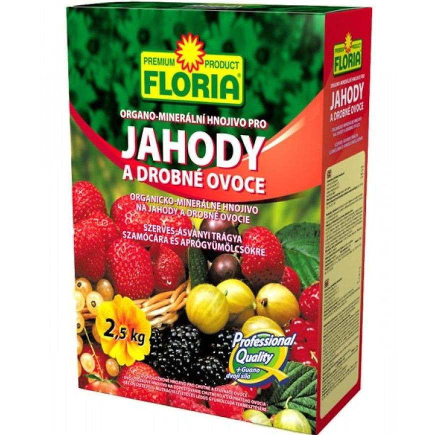 Floria OM hnojivo jahody a ovoce 2,5 kg