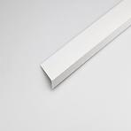 Rohový Profil PVC Šedý Satén 40x10x1000