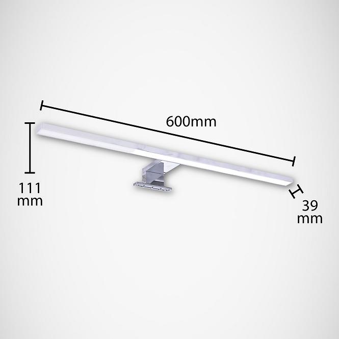 Svítidlo Roxana LED 13W Chrome 4000K 03749 K1