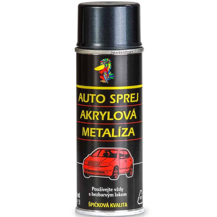 Auto sprej antracit šedá metalická 200ml