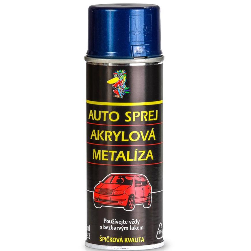 Auto sprej modrá night fire metalická 200ml