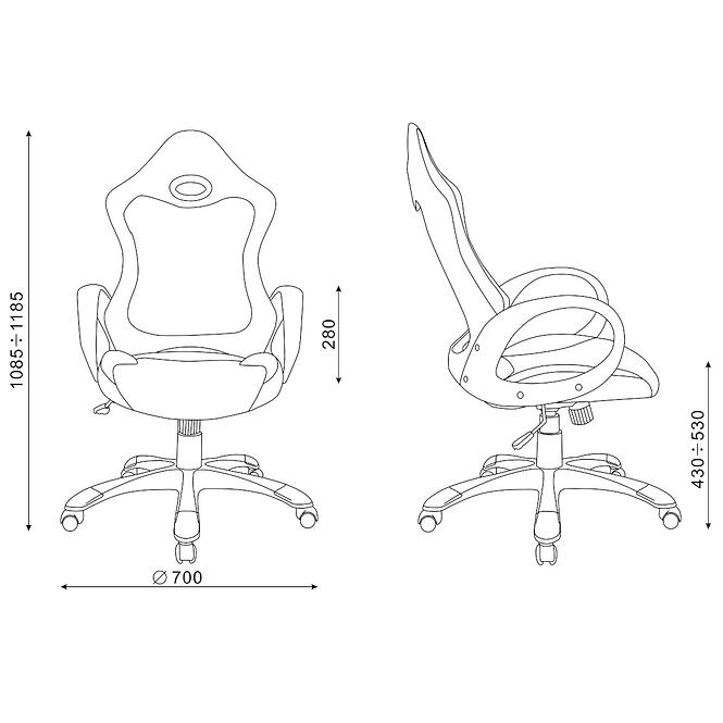 Křeslo Cx 0388h01 Černá D01/Černá C01/Černá Pu002