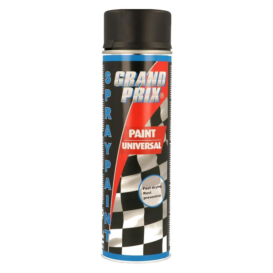 Sprej Grand Prix černá polomat 500ml