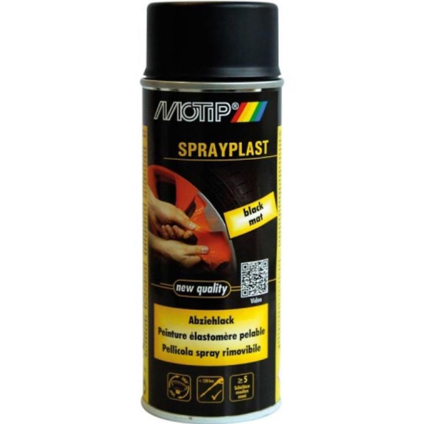 Sprej Sprayplast cerný mat 400ml