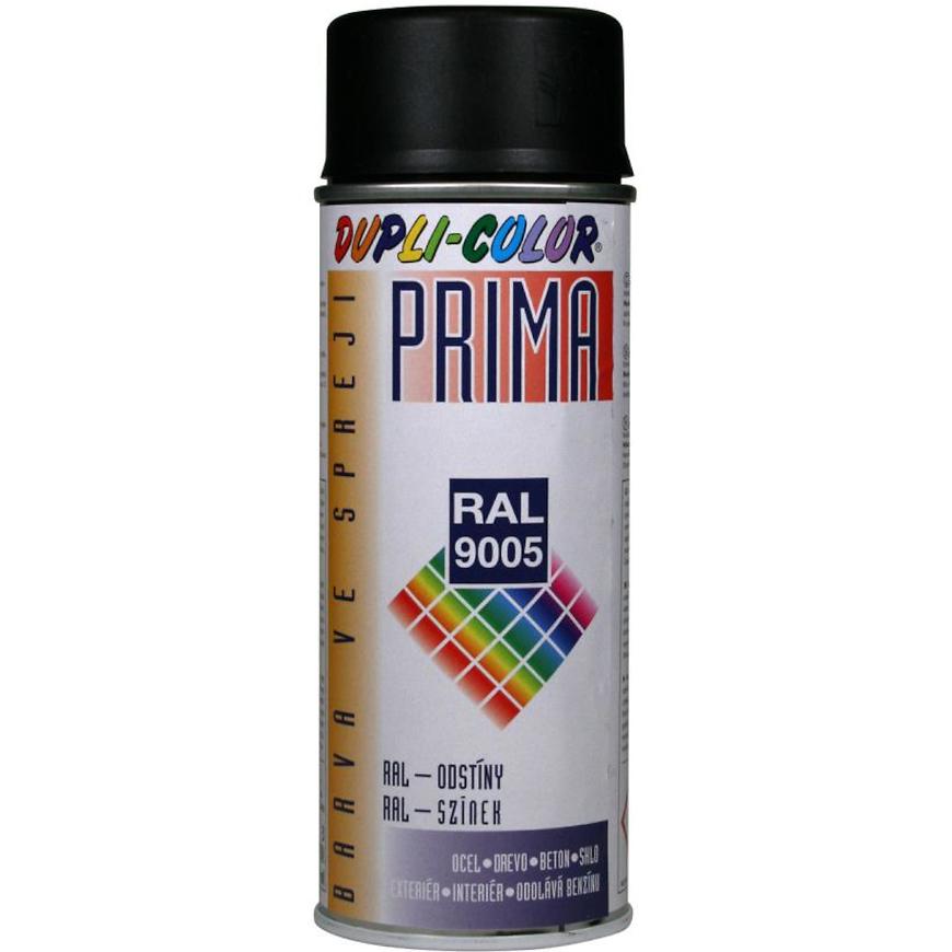 Sprej Prima černá polomat 400ml