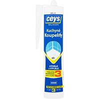 Silikon sanitární Ceys kuchyně koupelny bílý 280 ml