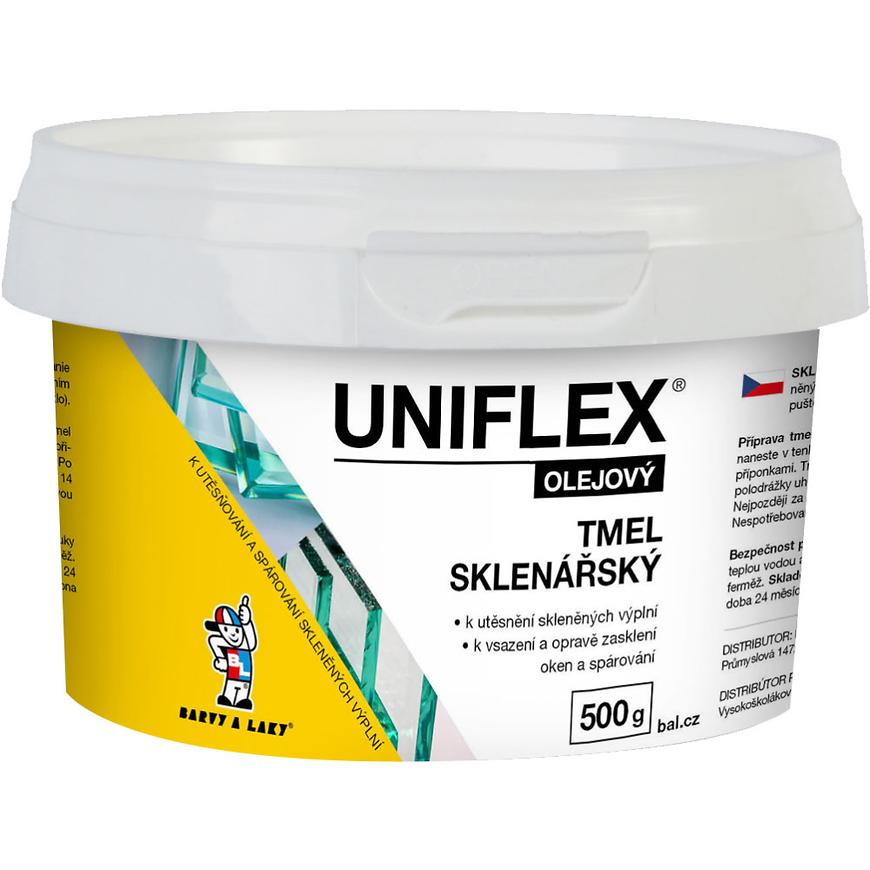 Uniflex sklenářský tmel 0,5kg