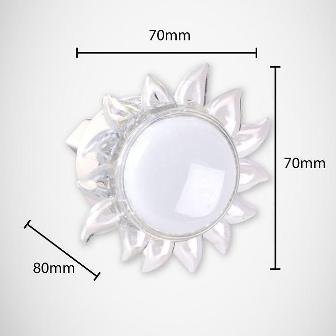 Zástrčka slunce  HL991L 0,4W bílé