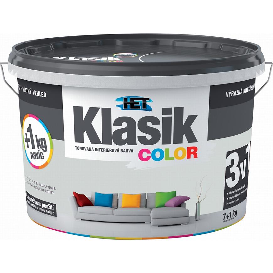 Het Klasik Color 0117 šedý platinový 7+1kg