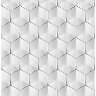 Skleněný panel 60/60 Polar Hex Esg