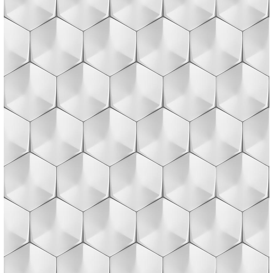 Skleněný panel 60/60 Polar Hex Esg