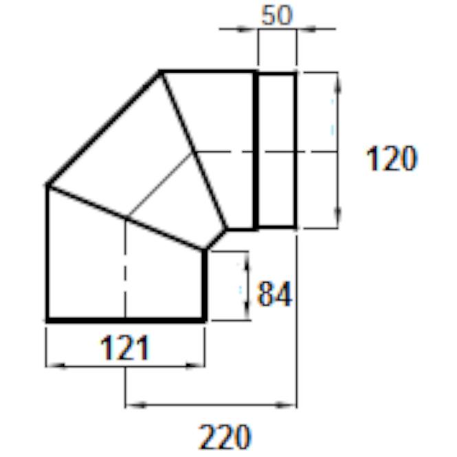 Koleno 120/90