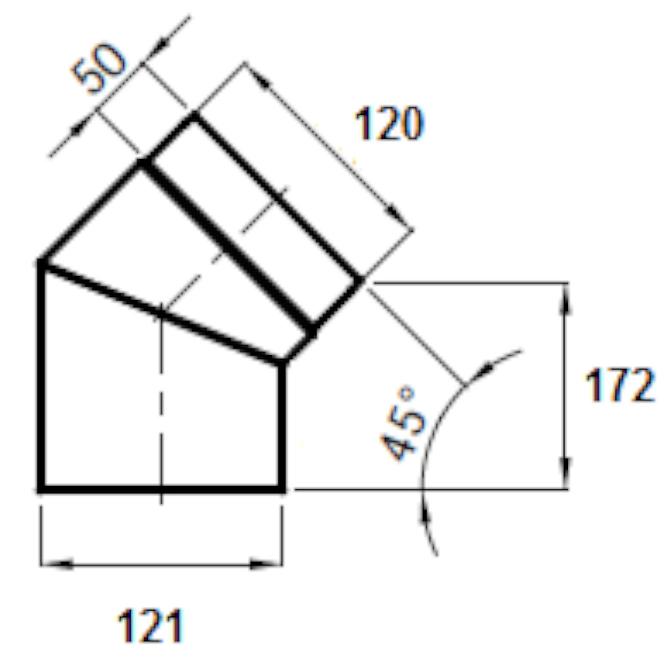 Koleno 120/45