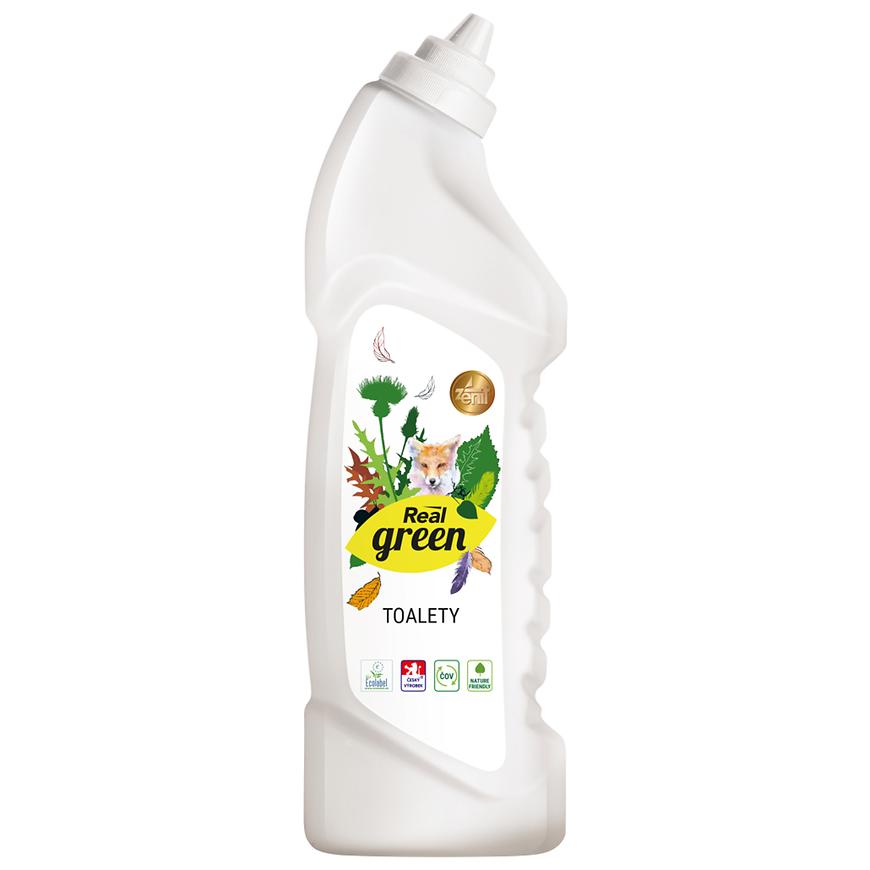 Real green clean wc čistič 750 ml