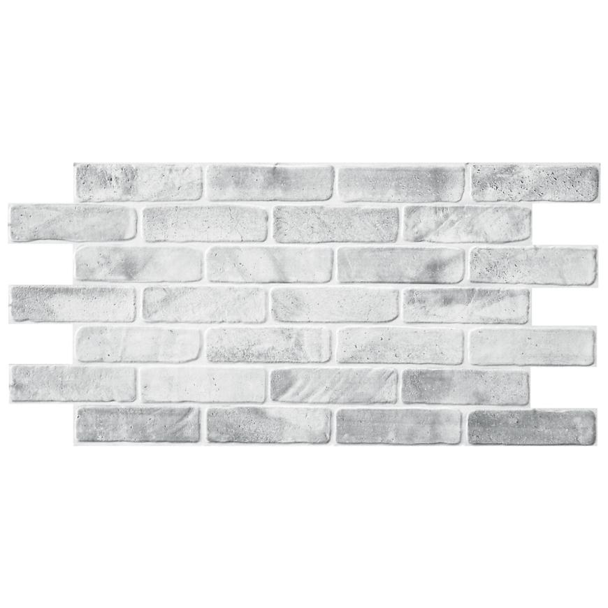 Nástěnný panel PVC Old Brick Grey 102x49,5 cm