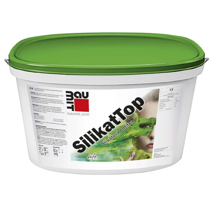 Silikatová omítka Baumit SilikatTop 1,5 mm 25 kg