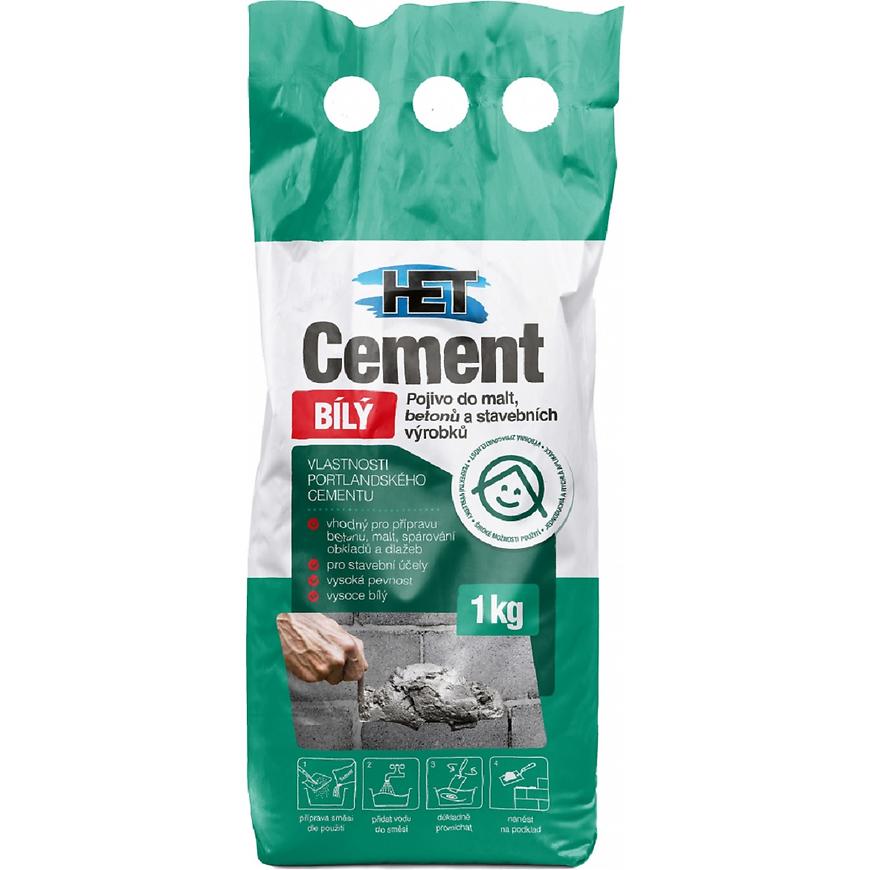 Cement bílý 1kg