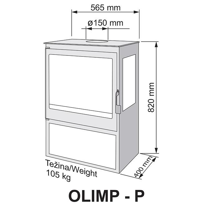 Kamna Olimp Panadera 10 kW