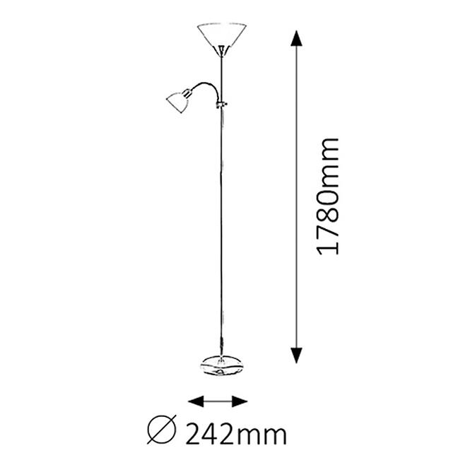 Stojací lampa Action 4061 lp2