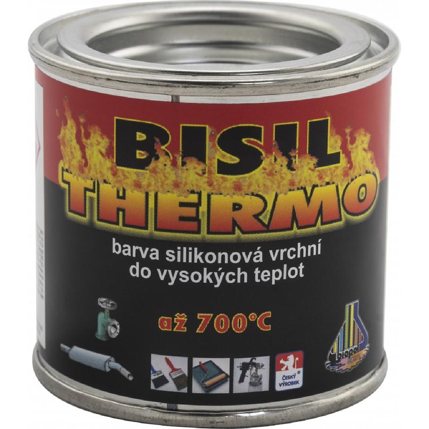 Bisil Thermo žáruvzdorná barva černá 80g