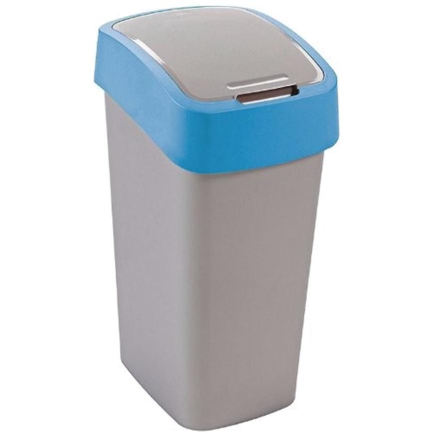 Odpadkový koš Flip Bin 25l 217817 stříbrno/modr.